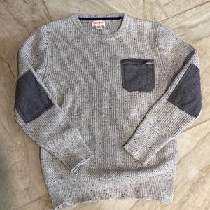 COPY - Car & Jack light gray sweater boys size 6/7